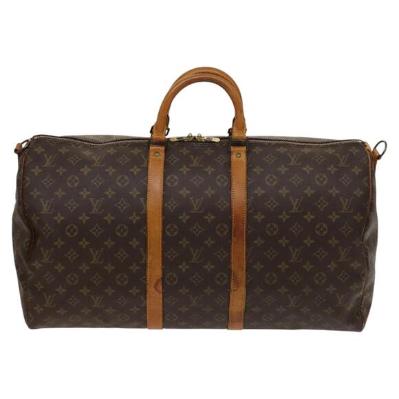 LOUIS VUITTON Monogram Keepall Bandouliere 55 Boston Bag M41414 - Picture 13 of 16